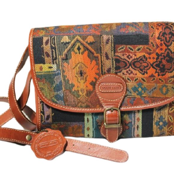 Rare Vintage Satchi Club Bag Cross Bag - Picture 5 of 8